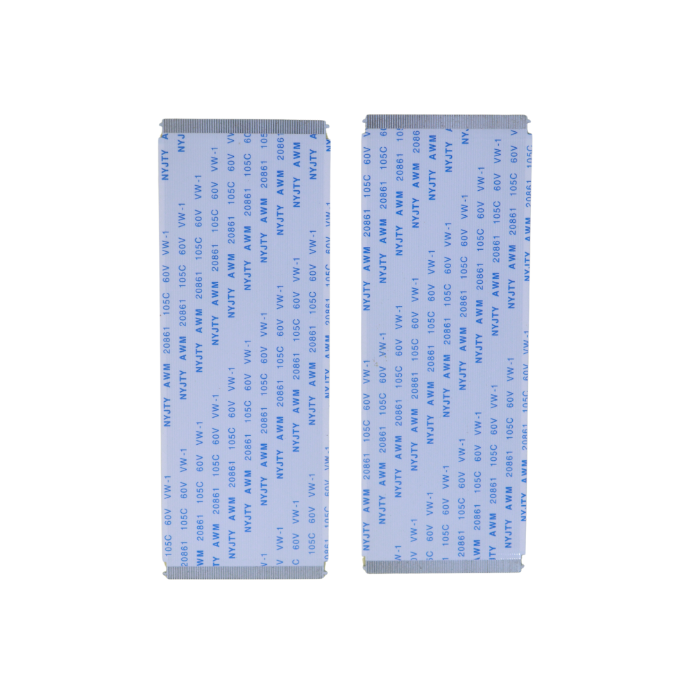 60 Pins FFC Flex LVDS Cable Both Side Cut | 0.5mm Pitch | 10cm Length
