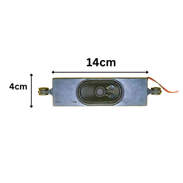 8 Ohm 10W LED TV Speaker – 1 Pair | Compatible with MI, TCL, Micromax, Intex, JVC, Panasonic & More