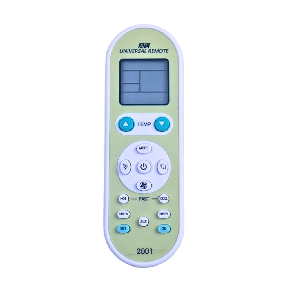 BABA 2001 Universal AC Remote Control – Supports 1000+ AC Brands