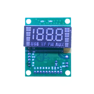 VIRE Square Shape Bluetooth Module with Big Display – High-Quality Audio Receiver for DIY Speakers, Amplifiers & Home Audio Systems