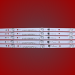 VU 55 Inch LED TV Backlight Strip | 3V 10 LEDs 41.5cm Lens 4K Type | 5 Pcs Set for Repair & Replacement