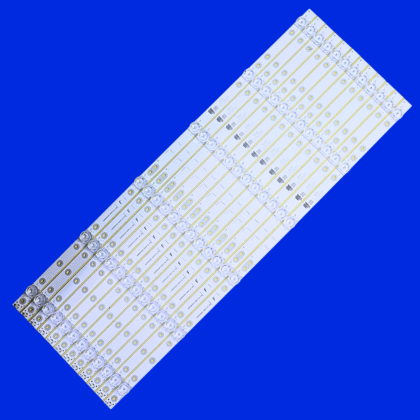 VU 65-OA/Toshiba 65U5865 LED TV Backlight Strips | 3V 6LED | 610mm Length | 12pcs Set | High Brightness & Long Life