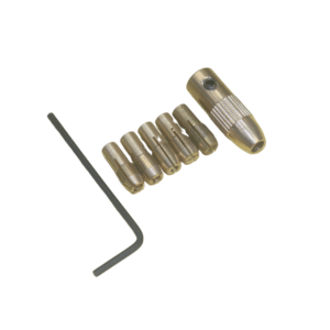0.5–3mm Small Electric Drill Chuck Set for 775 DC Motor (5.05mm Hole) | Mini Drill Chuck Kit