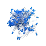 3mm Blue LED Round Shape – Pack of 100