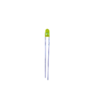 3mm Yellow LED Round Shape – Pack of 100