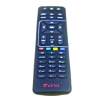 Airtel DTH Remote – Original Quality Replacement Remote Control for Airtel Digital TV Set-Top Box