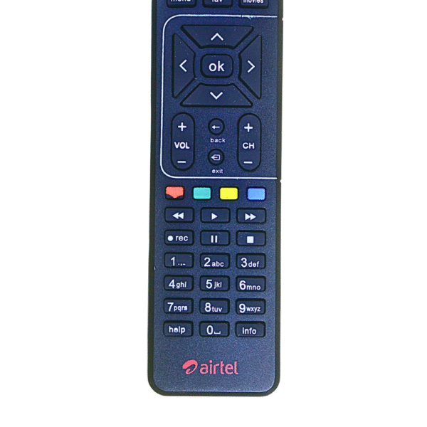Airtel DTH Remote – Original Quality Replacement Remote Control for Airtel Digital TV Set-Top Box