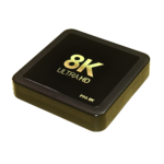 I96 8K Android TV Box with Bluetooth & Voice Remote | 8GB RAM | 128GB Storage | Dual-Band WiFi