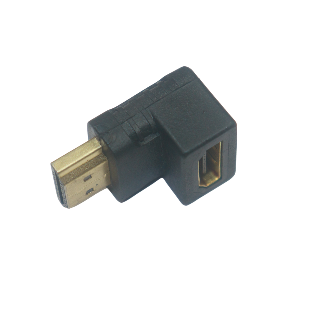 90 Degree L Shape Male to Female HDMI Connector 1 90 Degree L Shape Male to Female HDMI Connector