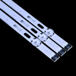 LG 43 inch Backlight Strip 7Led 3v Black Connector 32.5 inch lenth (3pcs Set)