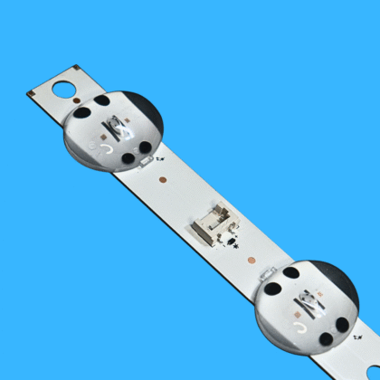 LG 55 inch TV Backlight Strips 8LED (7+1) 55UM73&75 Egg Dom Reflector 23 inch Lenth 4pcs set