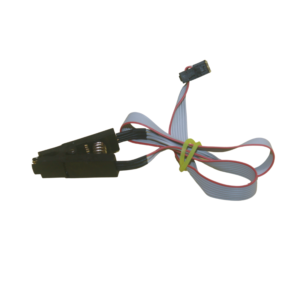Programming Clip for RT809H, RT809F, T48, T56, TL866II, EZP2019, TNM7000 Programmers | SOP8 SOIC8 BIOS Flash Chip Test Clip Adapter Cable 5 SOP8 SOIC8 BIOS Flash Chip Test Clip Adapter Cable
