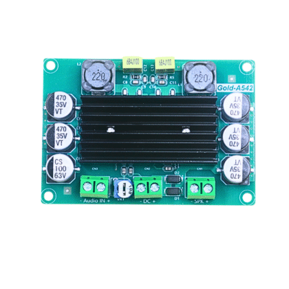 100W Mono Class D Audio Amplifier Board Gold-A542 with TPA3116 IC