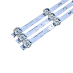 6 LED 6V LG 32" LED TV Backlight Strips with Diamond Reflector – High Brightness, Long Life (3pcs Set)