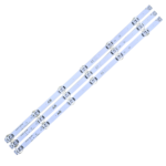 6 LED 6V LG 32" LED TV Backlight Strips with Diamond Reflector – High Brightness, Long Life (3pcs Set)