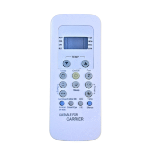 Home 42 Carrier AC Remote Controller – High Quality, Long Lasting, Easy to Use Replacement Remote for Carrier Air Conditioners