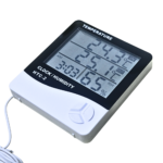 HTC-2 Digital Alarm Clock with Temparature and Humidity Meter
