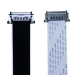 Reverse 41 Pin FFC LVDS Cable with Metal Connector