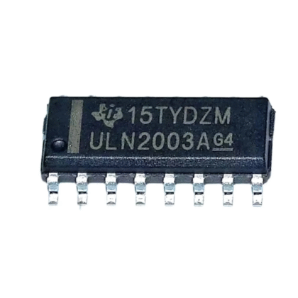 ULN2003 Darlington Transistor Array IC (SMD Package) – High Current Driver IC for Stepper Motor, Relay, LEDs, Solenoid, Industrial Control