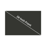 24-Inch LCD LED TV Display Polarizer Film Replacement – Front Side, Self-Adhesive | Long-Lasting & Reliable Screen Repair Solution
