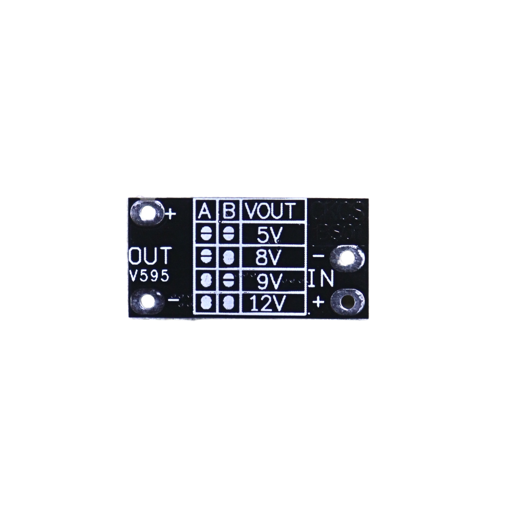 3.7V to 12V Mini DC-DC Boost Converter Module with 5V / 8V / 9V / 12V Output (V595) 3 3.7V to 12V Mini DC-DC Boost Converter Module with 5V / 8V / 9V / 12V Output