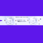 55C725 Backlight Strips for 55 inch LED TV 2X12LED A & 2x14LED B 4pcs Set
