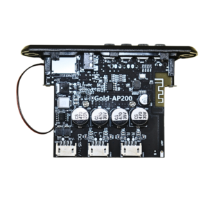 Gold-AP200 100W+100W Class D Amplifier Kit with Dual TPA3116D2 12V-24V Operating - Long Lasting and Reliable