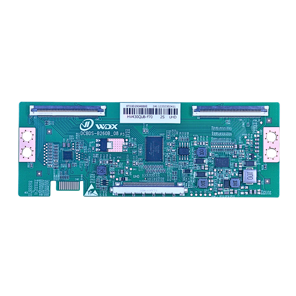 HV430QUB-F70 Tcon Board for 43 inch LED TV (NEW) - Long Lasting and Reliable