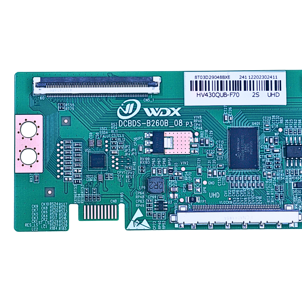 HV430QUB-F70 Tcon Board for 43 inch LED TV (NEW) - Long Lasting and Reliable 7 HV430QUB-F70 Tcon Board for 43 inch LED TV (NEW) - Long Lasting and Reliable