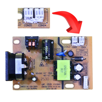 KZ-18A Monitor SMPS Power Supply with Double LED Backlight Connector – High Quality and Reliable (New)