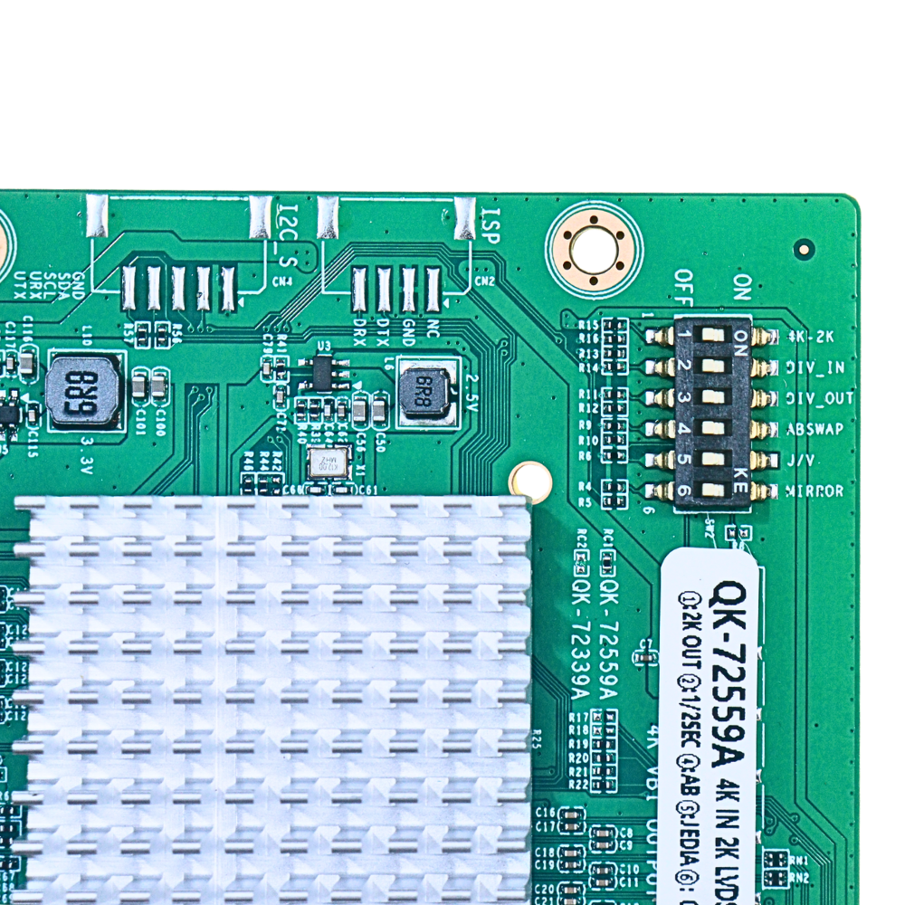 QK-72559A 4K to 2K LVDS Conversion Board UHD to FHD Panel Adapter 2 QK-72559A 4K to 2K LVDS Conversion Board UHD to FHD Panel Adapter