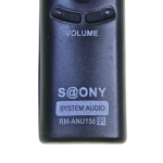Sony Home Theatre / Audio System Remote control