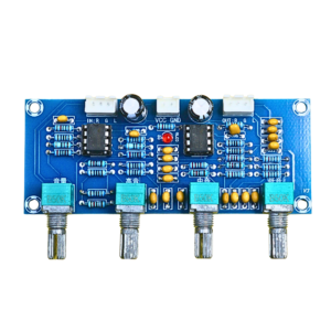 XH-A901 Pre-Amp Audio Tone Controller Module with (Volume + Treble + Mid + Bass Control)