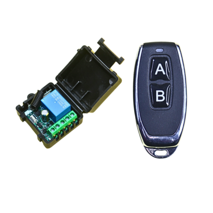 12V RF Transmitter Remote Control Switch 433Mhz 1 Remote 1 Receiver