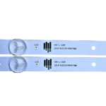 JL.D23641330 24 Inch LED TV Backlight Strips | 4 LED 3V | 447mm Length | 2pcs Set for LED TV Repair (CNL229)