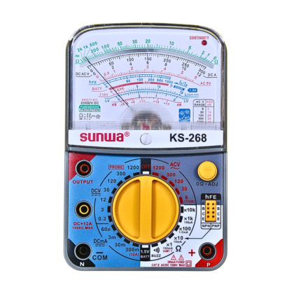 SUNWA KS-268 High Quality Analog Multimeter – Long Lasting and Reliable