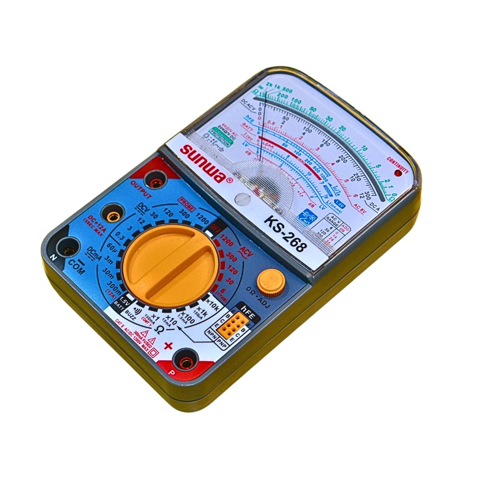 SUNWA KS-268 High Quality Analog Multimeter - Long Lasting and Reliable 6 SUNWA KS-268 High Quality Analog Multimeter