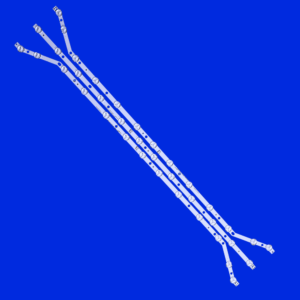 Samsung 40 Inch LED TV Backlight Strip Set – LM41-00090Y 13LED (2pcs Curved) + LM41-00090X 12LED (1pc Straight) | 3pcs Set