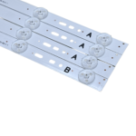 Samsung 32 Inch LED TV Backlight Strips Set - 8 LED, 4 Pcs Set – 3A + 1B, 620mm Lenth, 3V 1W per LED (CNL396)