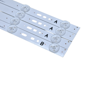 Samsung 32 Inch LED TV Backlight Strips Set - 8 LED, 4 Pcs Set – 3A + 1B, 620mm Lenth, 3V 1W per LED (CNL396)