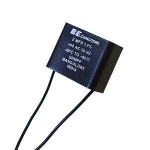 2MFD 440V AC Box Type Condenser Capacitor for AC, Fridge, Cooler Fan & Motor Applications