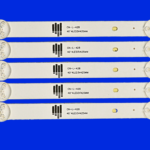 42 Inch Panasonic LED TV Backlight Strips Set 5pcs 4LED 3V 431mm and 5pcs 4LED 3V 425mm total 5pair 10pcs set (CNL428)