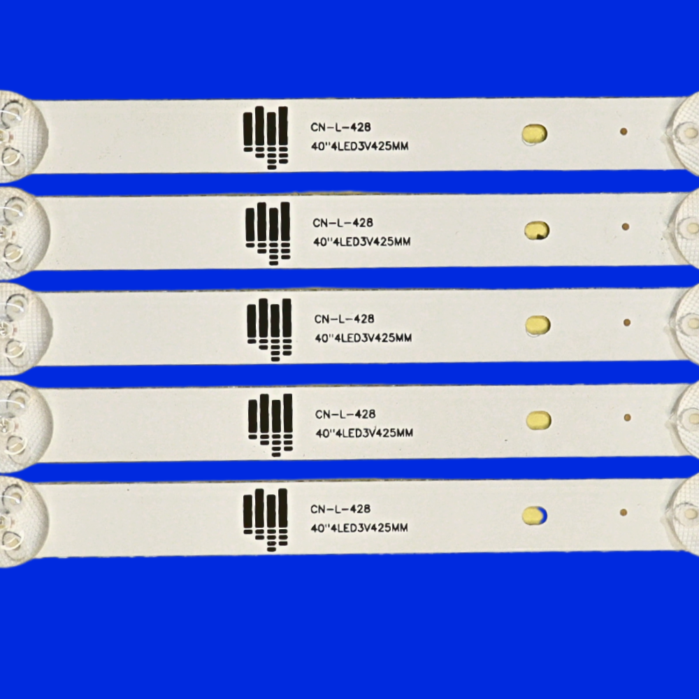 42 Inch Panasonic LED TV Backlight Strips Set 10PCS (5 Pair) | 4LED 3V | 431mm + 425mm | Compatible with TX-42A400, TX-42AS500 Series (CNL428) 5 42 Inch Panasonic LED TV Backlight Strips Set 5pcs 4LED 3V 431mm and 5pcs 4LED 3V 425mm total 5pair 10pcs set (CNL428)
