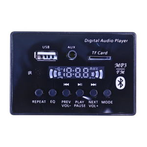 Ahuja Amplifier Bluetooth Digital Audio Player Panel with USB, TF Card, AUX, FM & MP3 Support