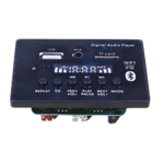 Ahuja Amplifier Bluetooth Digital Audio Player Panel with USB, TF Card, AUX, FM & MP3 Support