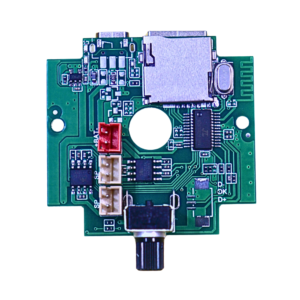COSMIC-105 / AT105 Bluetooth Audio Amplifier Board with USB, TF Card, AUX, Volume Control & Button Panel for DIY Speaker System