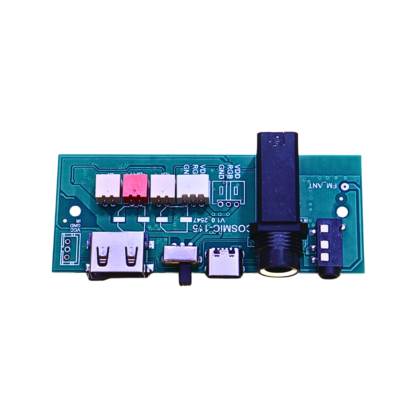 COSMIC-115 / AT115 Bluetooth Audio Amplifier Board with Inbuilt Mic, Type-C Charging, USB, AUX & FM Support | DIY Speaker Module