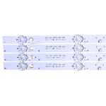 HY-32P-0D35 33 Inch LED TV Backlight Strip Set 6LED 3V 2W 554mm / 55.4cm / 21.81 Inch Aluminum PCB LED Bar 2PCS Set for LED TV Repair