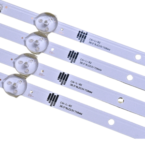 HY-W0385A2 40 Inch LED TV Backlight Strips 8LED 3V 758mm – 4PCS Set