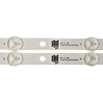 JL.D23661235 24 Inch LED TV Backlight Strips 6LED 3V 440mm 2pcs Set (CNL28